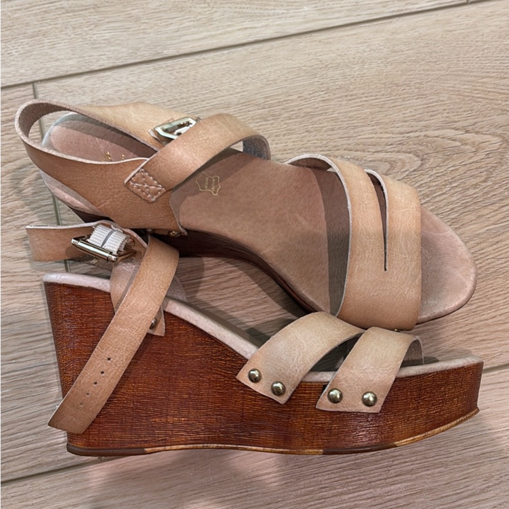 Aldo Tan Wedge Sandals